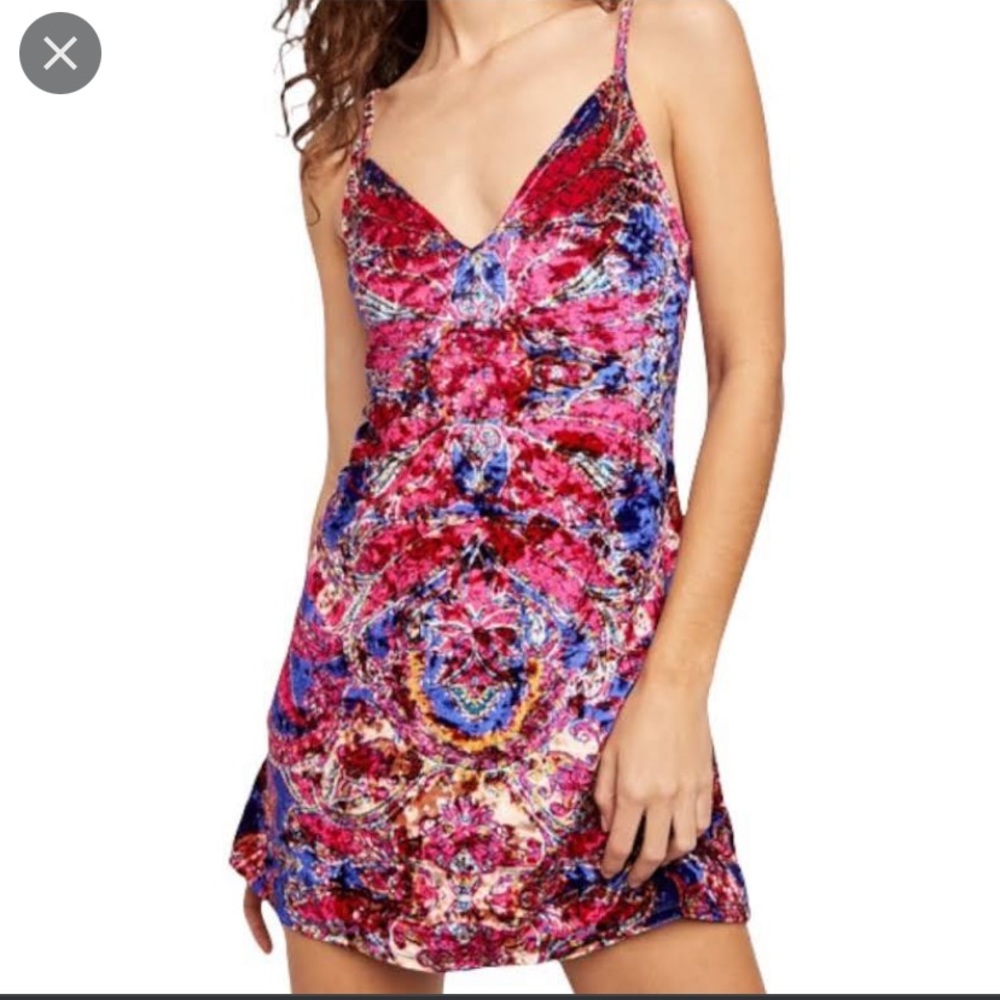 Free People Enchanted Mini Slip Dress